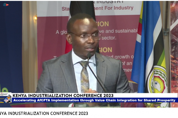 Master of Ceremony, Kenya Industrialization Conference 2023