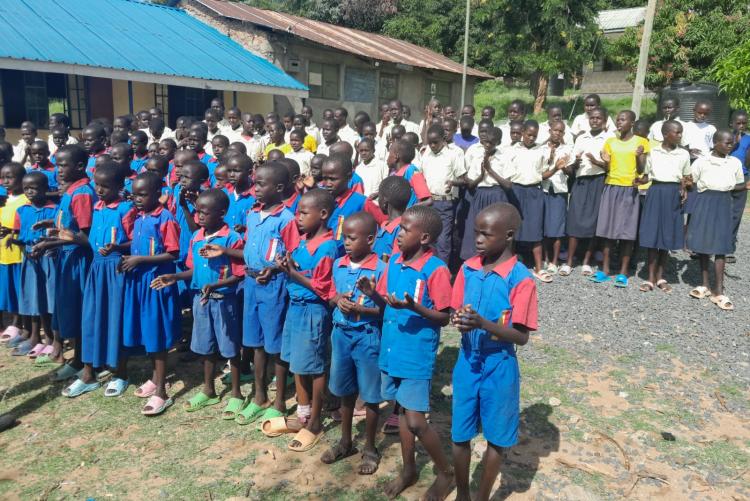 JSS Students During Parade
