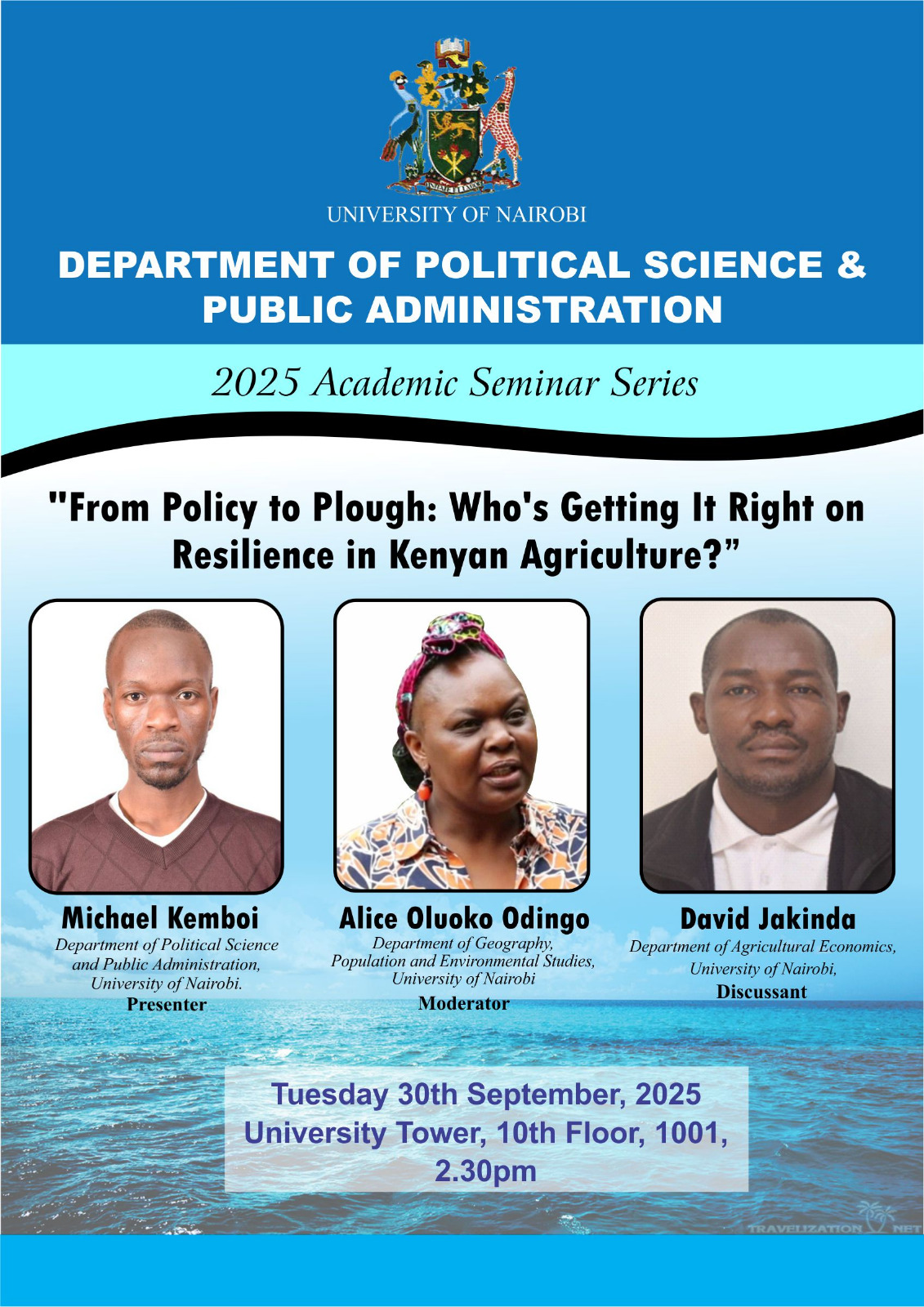 Seminar on Agricultural Policies in Kenya