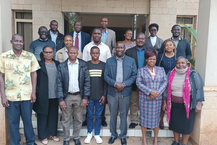 Group Photo for the In-country Dissemination Workshop