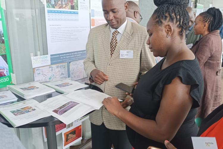 Dissemination of research outputs via posters & stakeholder manuals at the AgriFoSe workshop(9)