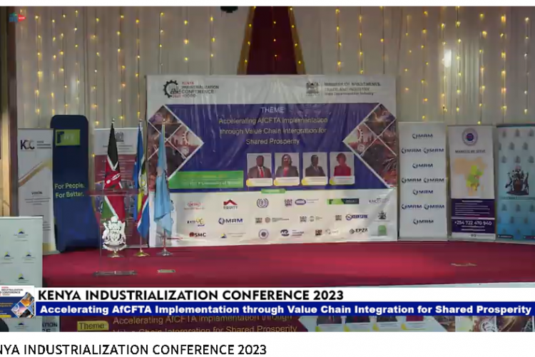 Kenya Industrialization Conference 2023 Poster