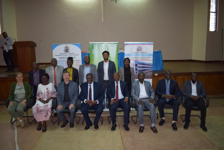 Group Photo of University of Nairobi and IFPRI Guests