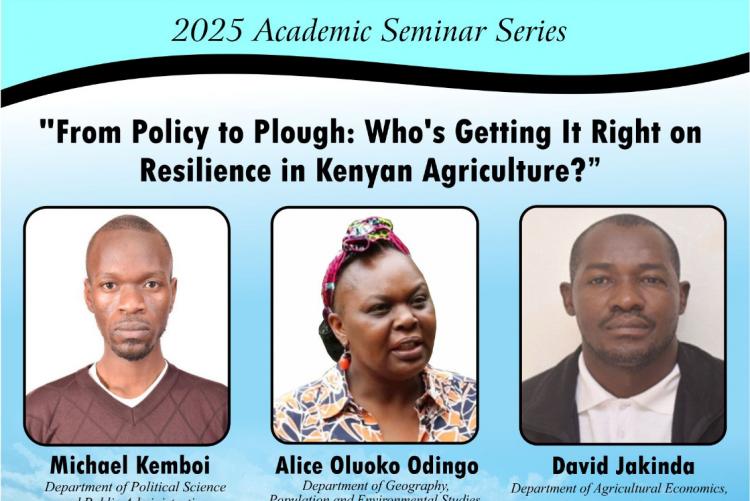 Seminar on Agricultural Policies in Kenya