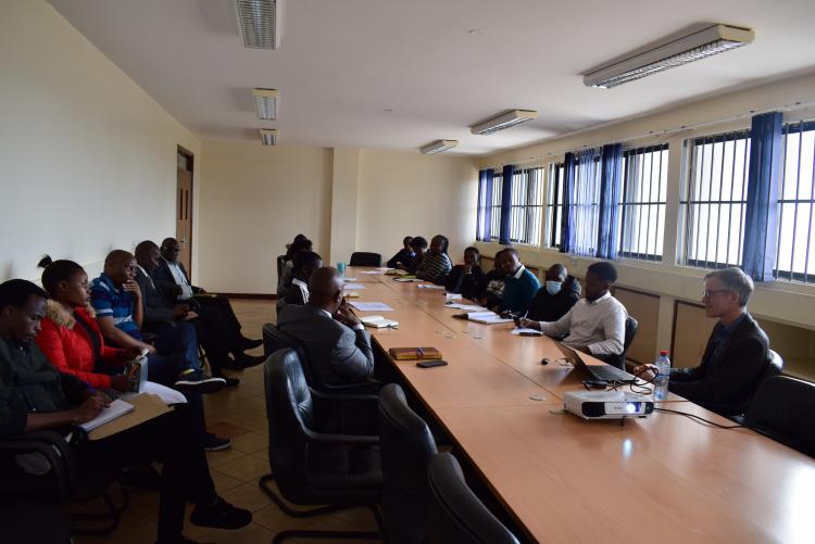Guest Lecture Participants with Prof. Petrick