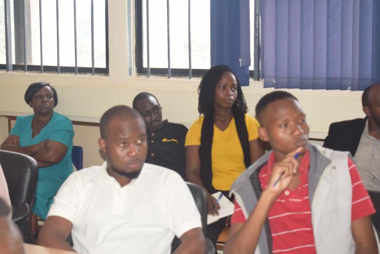 From LS PhD Student Magdalene Mutumi, CMAAE Students Stephen,  Vivian Wanjiku and Other Students from Tanzania