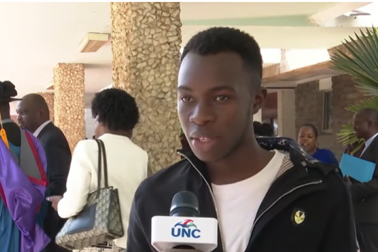 First Year Bravon Owino - BSc Commerce, Business & Mgt Science at Lower Kabete Campus