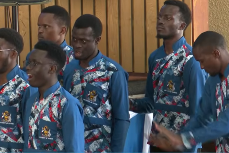 Male Group of the University of Nairobi Choir