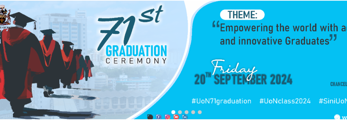 71st Graduation Ceremony on 20th  September 2024