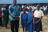 Dr. Evans Chimoita with JSS Students