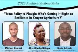 Seminar on Agricultural Policies in Kenya